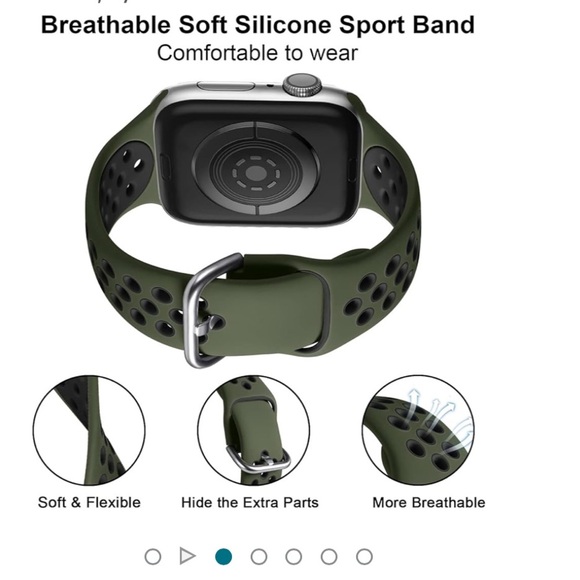 Lerobo 3 Pack Compatible for Apple Watch Ultra Band 38/40/41‎ New - Picture 2 of 8